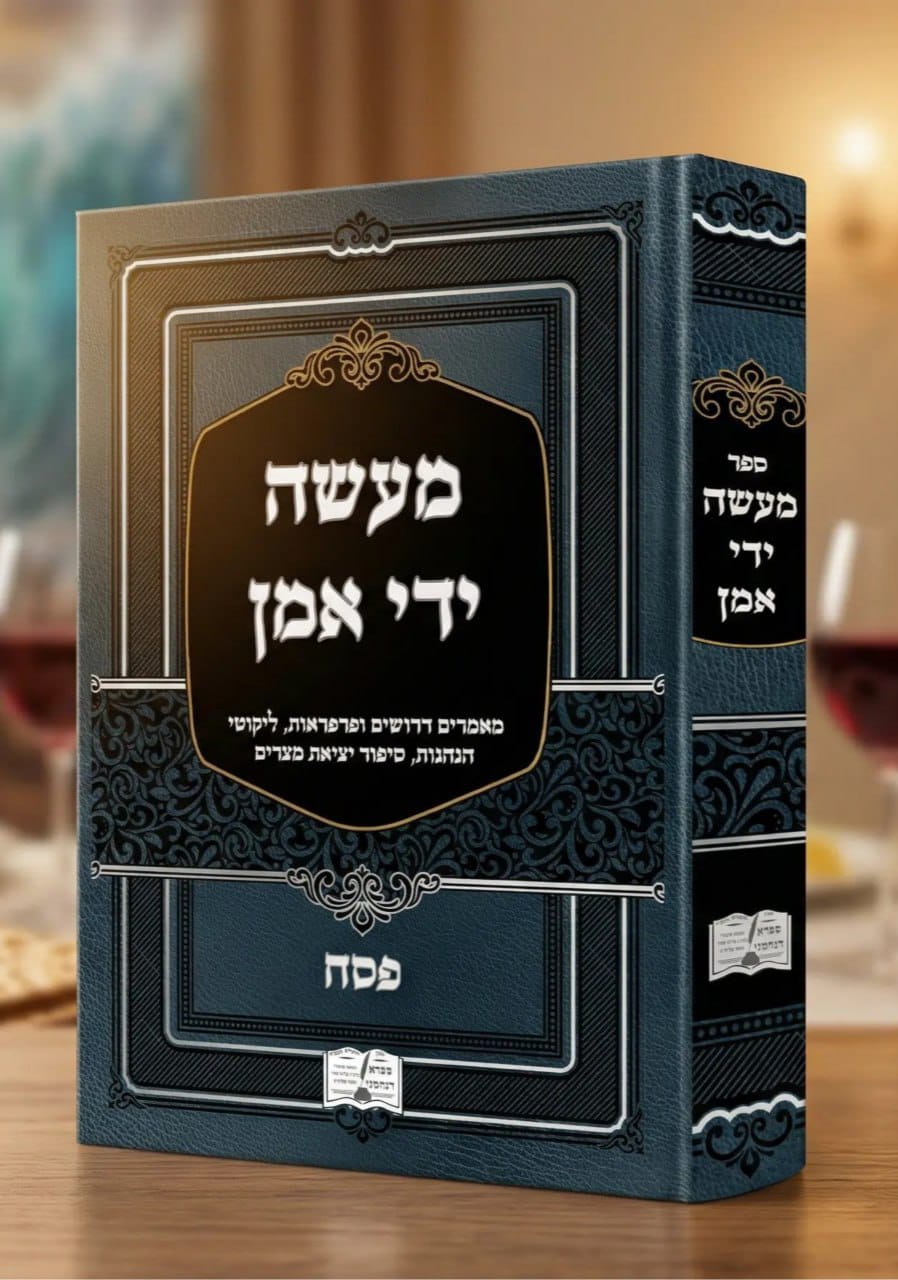 כריכת הספר מעשה ידי אמן – חנוכה